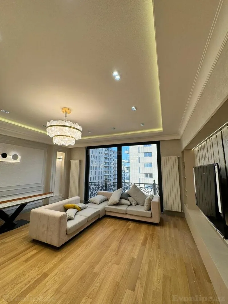 Satılır 3 otaqlı Mənzil Yeni tikili 120 m² Elmlər Akademiyası m. - şəkil 2