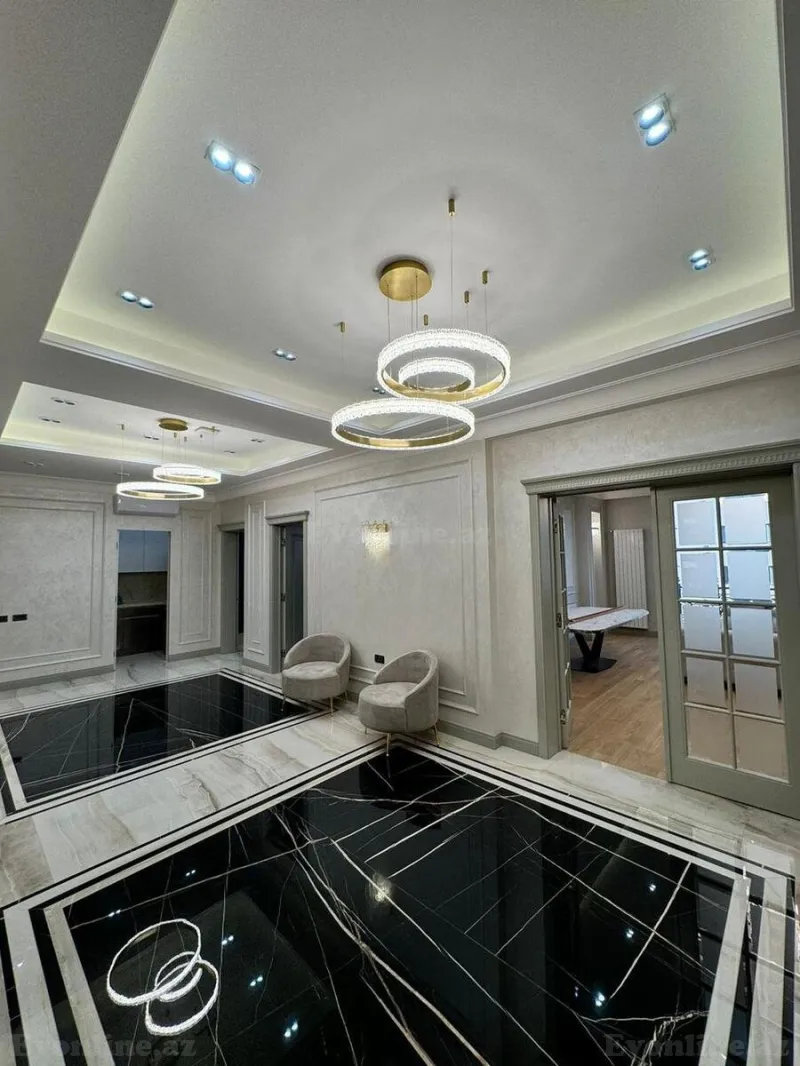 Satılır 3 otaqlı Mənzil Yeni tikili 120 m² Elmlər Akademiyası m. - şəkil 3