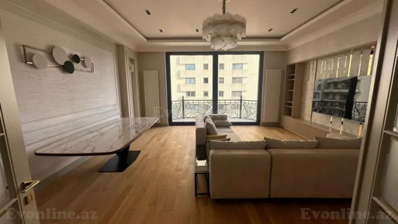 Satılır 3 otaqlı Mənzil Yeni tikili 120 m² Elmlər Akademiyası m. - şəkil 10