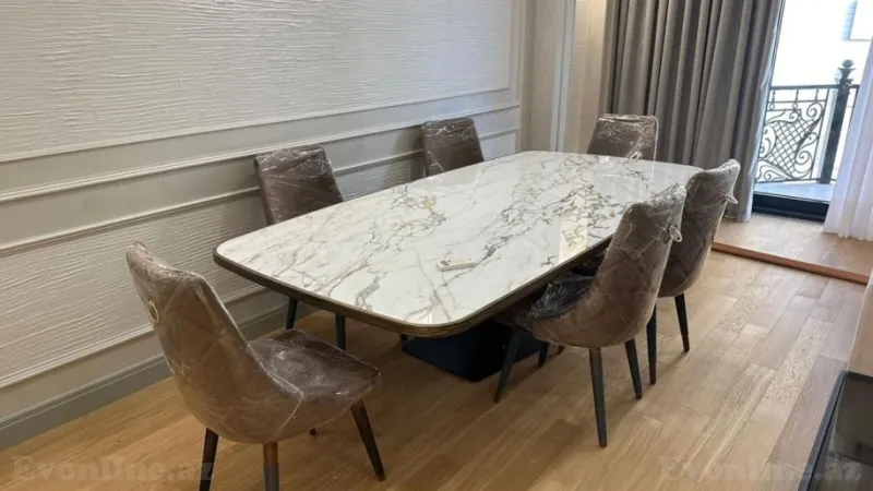 Satılır 3 otaqlı Mənzil Yeni tikili 120 m² Elmlər Akademiyası m. - şəkil 17