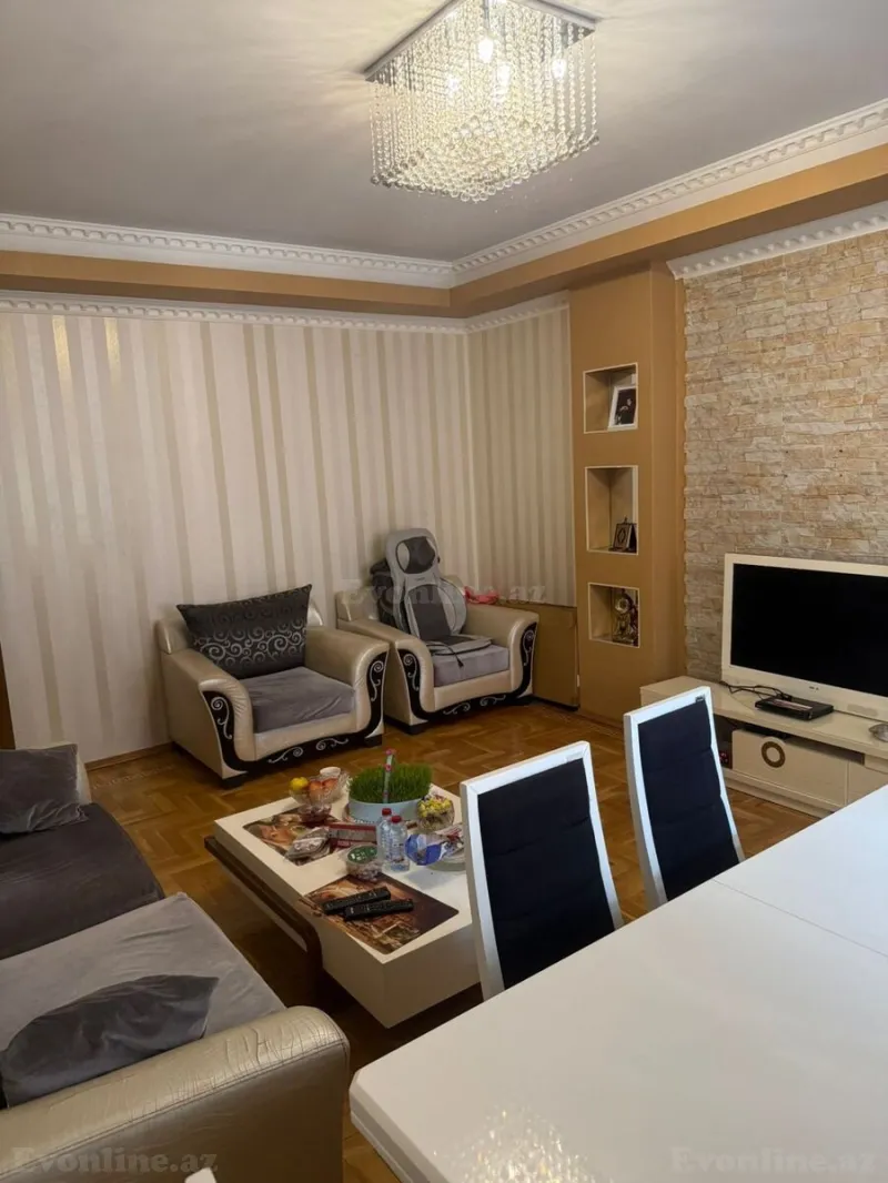 Satılır 3 otaqlı Mənzil Yeni tikili 125 m² Xətai m. - şəkil 3