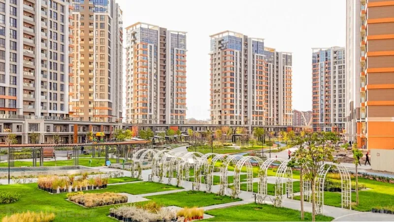 Satılır 4 otaqlı Mənzil Yeni tikili 128.9 m² Bakmil m. - şəkil 2