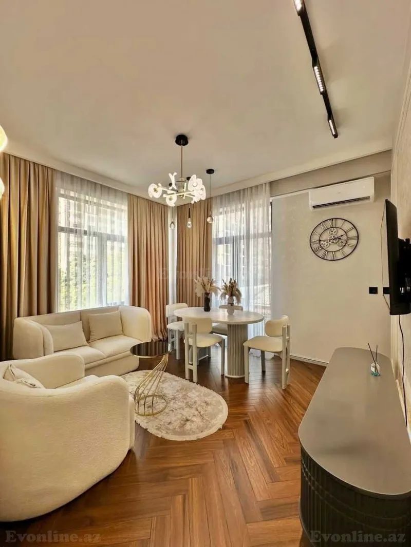 Satılır 2 otaqlı Mənzil Yeni tikili 60 m² Gənclik m. - şəkil 2