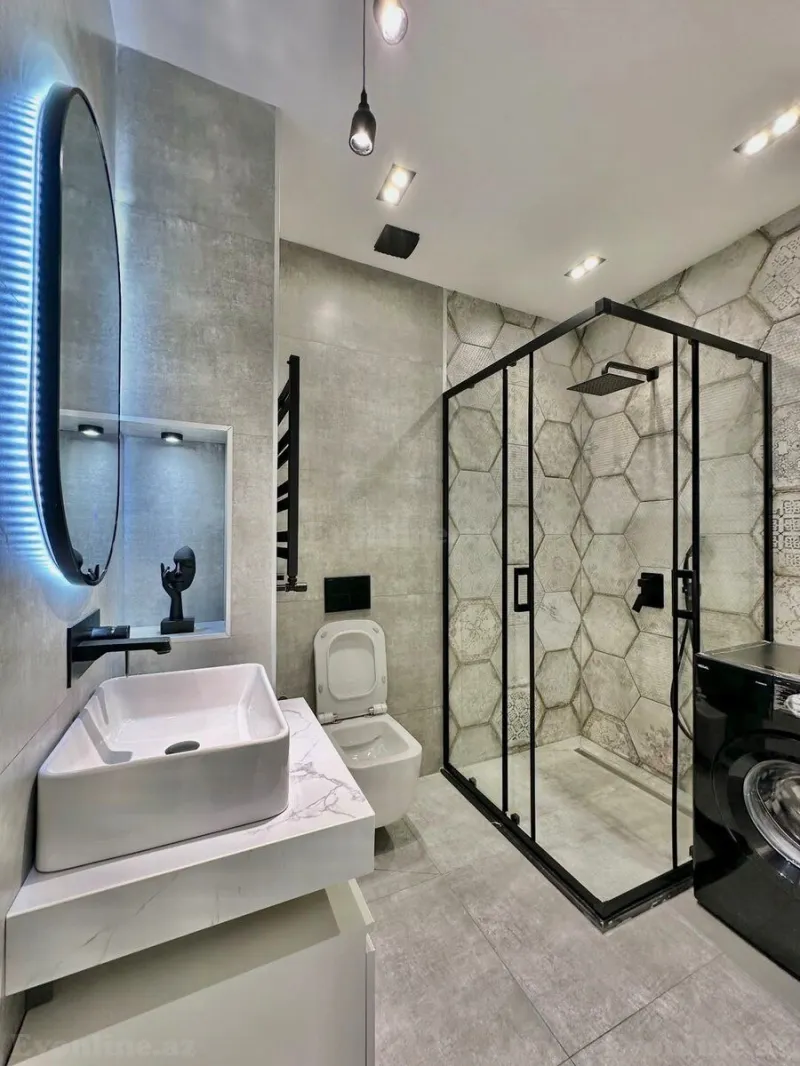 Satılır 2 otaqlı Mənzil Yeni tikili 60 m² Gənclik m. - şəkil 9