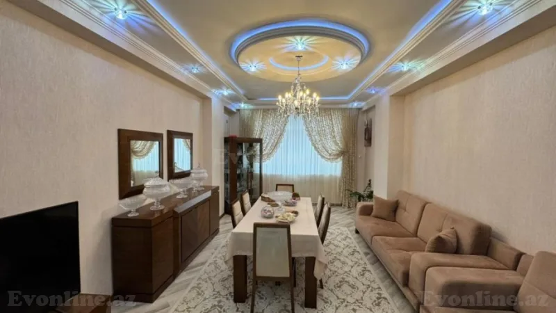 Satılır 3 otaqlı Mənzil Yeni tikili 108 m² Qara Qarayev m.