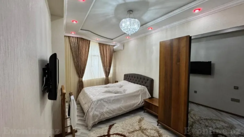 Satılır 3 otaqlı Mənzil Yeni tikili 108 m² Qara Qarayev m. - şəkil 6