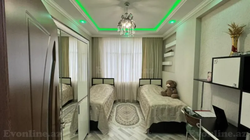 Satılır 3 otaqlı Mənzil Yeni tikili 108 m² Qara Qarayev m. - şəkil 9