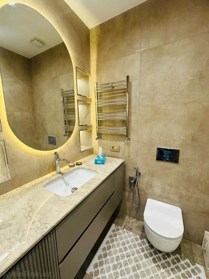 Satılır 2 otaqlı Mənzil Yeni tikili 73 m² Gənclik m. - şəkil 17