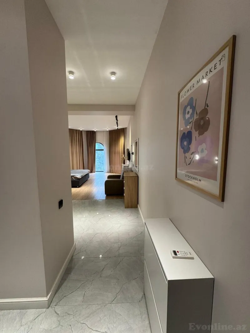 Satılır 1 otaqlı Mənzil Yeni tikili 57 m² Sabunçu r. - şəkil 2