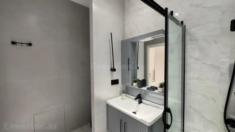 Satılır 1 otaqlı Mənzil Yeni tikili 57 m² Sabunçu r. - şəkil 15