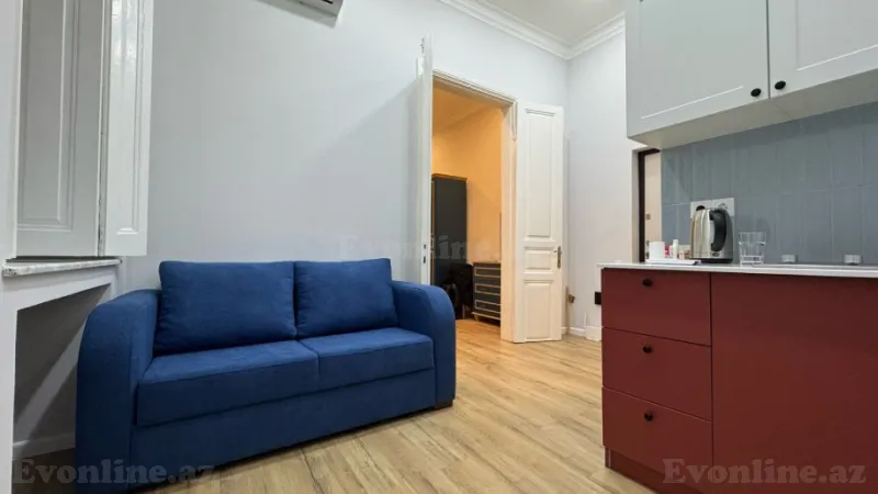 Kirayə verilir 2 otaqlı Mənzil Köhnə tikili 40 m² Sahil m. - şəkil 10