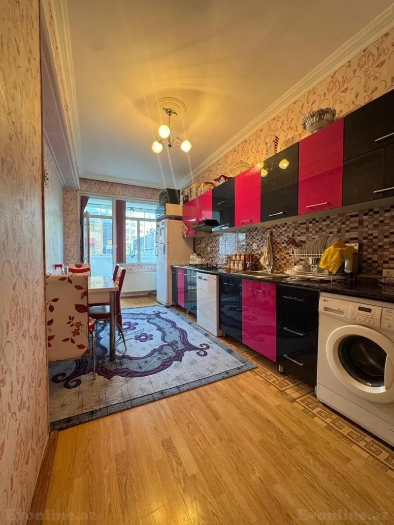 Satılır 3 otaqlı Mənzil Yeni tikili 95 m² Həzi Aslanov m. - şəkil 4