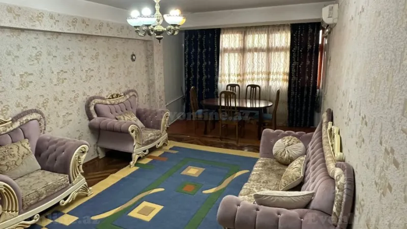 Kirayə verilir 3 otaqlı Mənzil Köhnə tikili 90 m² Əhmədli