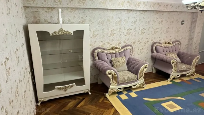 Kirayə verilir 3 otaqlı Mənzil Köhnə tikili 90 m² Əhmədli - şəkil 2