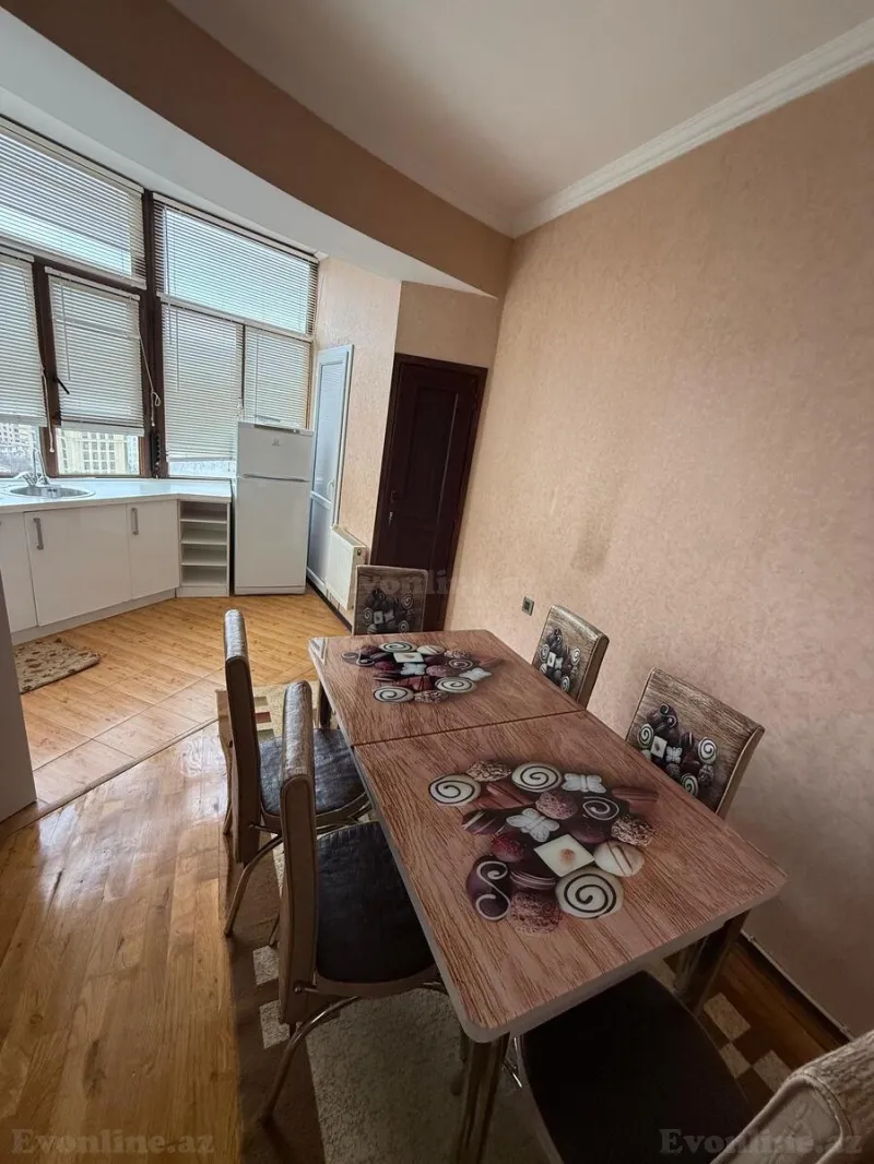 Kirayə verilir 2 otaqlı Mənzil Yeni tikili 80 m² Yeni Yasamal - şəkil 5