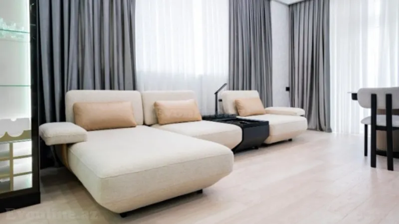 Kirayə verilir 3 otaqlı Mənzil Yeni tikili 120 m² Xətai r. - şəkil 3