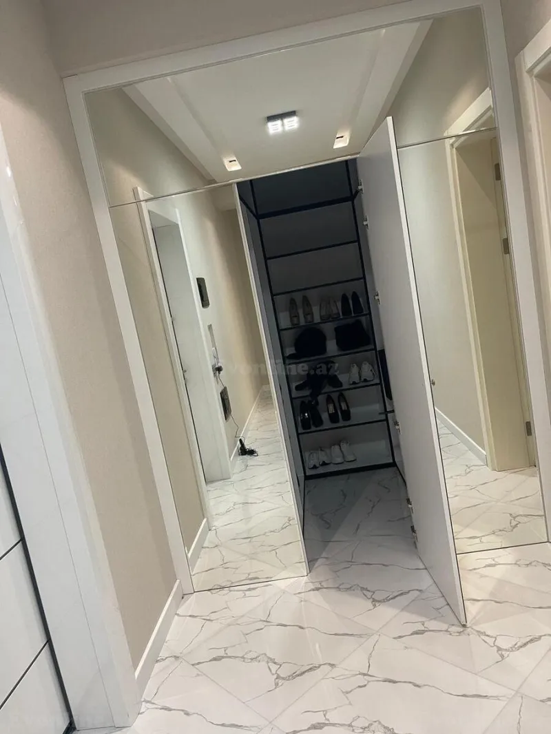 Kirayə verilir 2 otaqlı Mənzil Yeni tikili 90 m² Nəsimi r. - şəkil 8