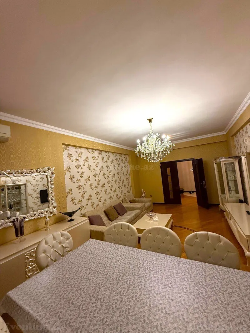 Satılır 3 otaqlı Mənzil Yeni tikili 130 m² Nəriman Nərimanov m. - şəkil 2