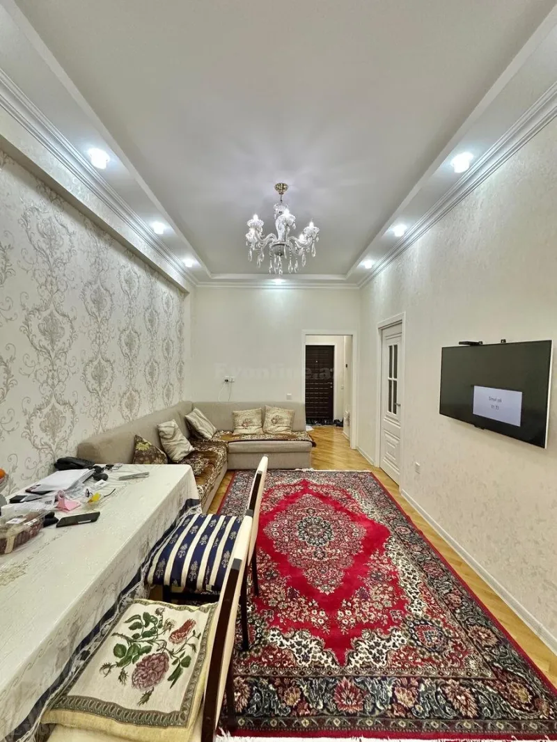 Satılır 3 otaqlı Mənzil Yeni tikili 63 m² Qara Qarayev m. - şəkil 2