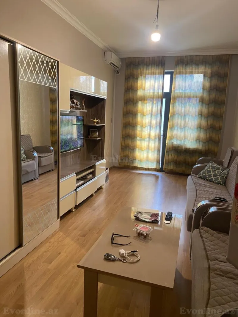 Kirayə verilir 1 otaqlı Mənzil Yeni tikili 40 m² 28 May m. - şəkil 3
