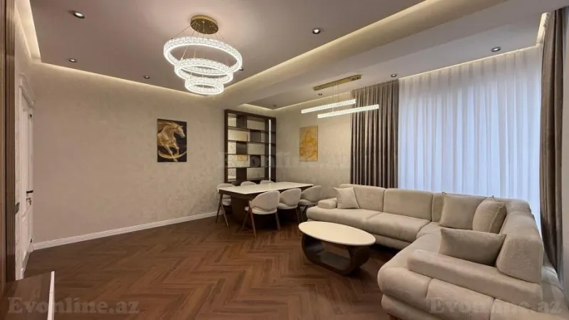 Satılır 3 otaqlı Mənzil Yeni tikili 140 m² Gənclik m. - şəkil 2