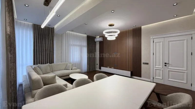 Satılır 3 otaqlı Mənzil Yeni tikili 140 m² Gənclik m. - şəkil 3