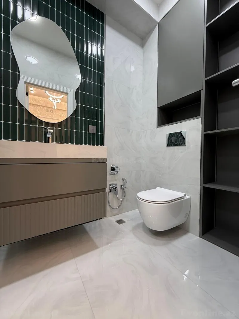 Satılır 3 otaqlı Mənzil Yeni tikili 140 m² Gənclik m. - şəkil 14