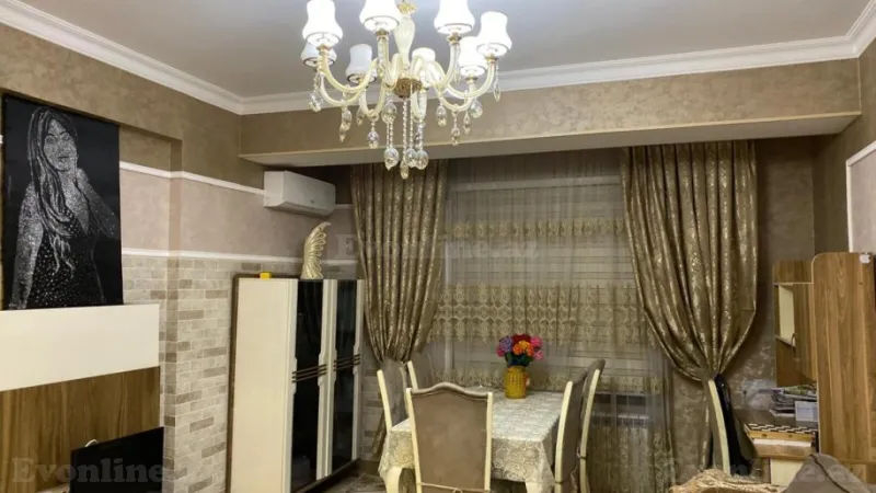 Kirayə verilir 3 otaqlı Mənzil Yeni tikili 120 m² Nəsimi r. - şəkil 3