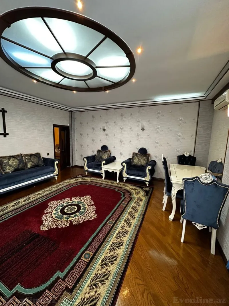 Satılır 3 otaqlı Mənzil Yeni tikili 125 m² İnşaatçılar m. - şəkil 2