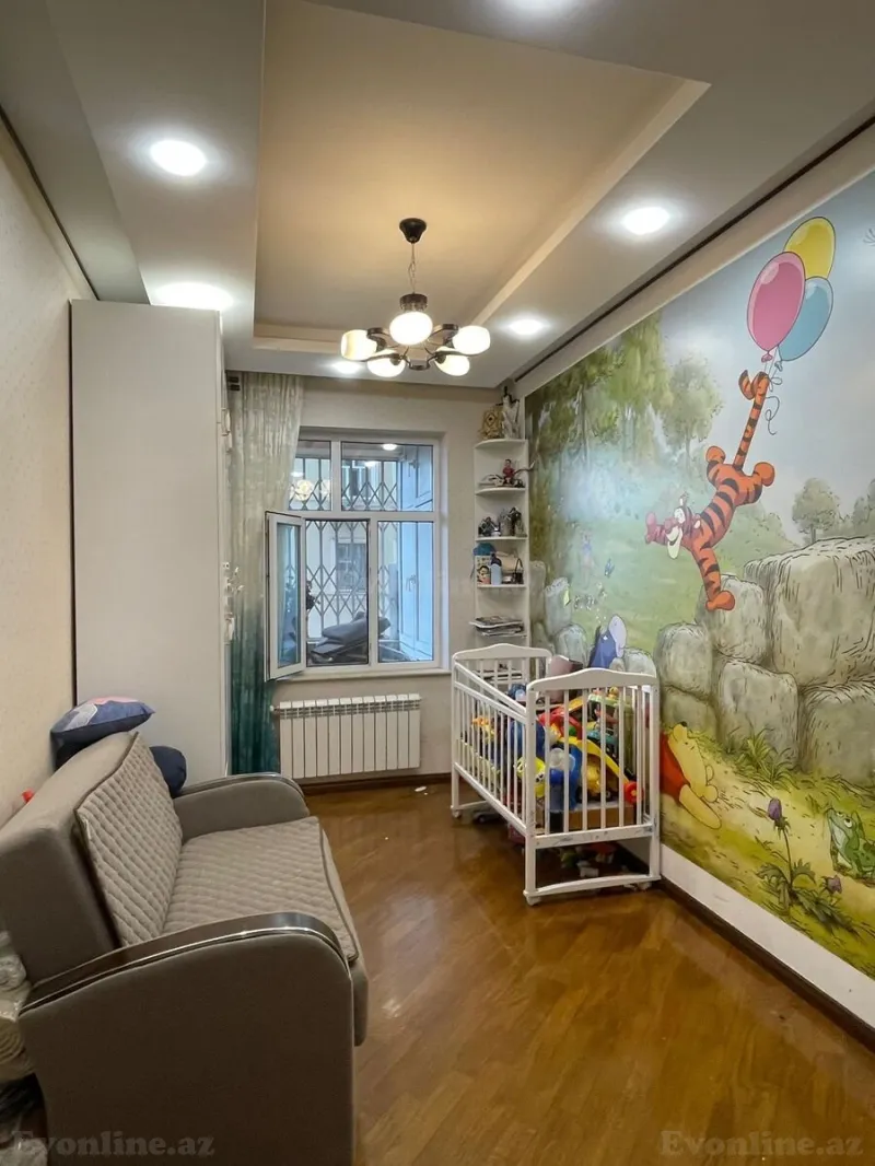 Satılır 3 otaqlı Mənzil Yeni tikili 125 m² İnşaatçılar m. - şəkil 5