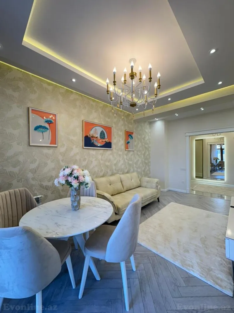 Satılır 3 otaqlı Mənzil Yeni tikili 95 m² Nəsimi r. - şəkil 9