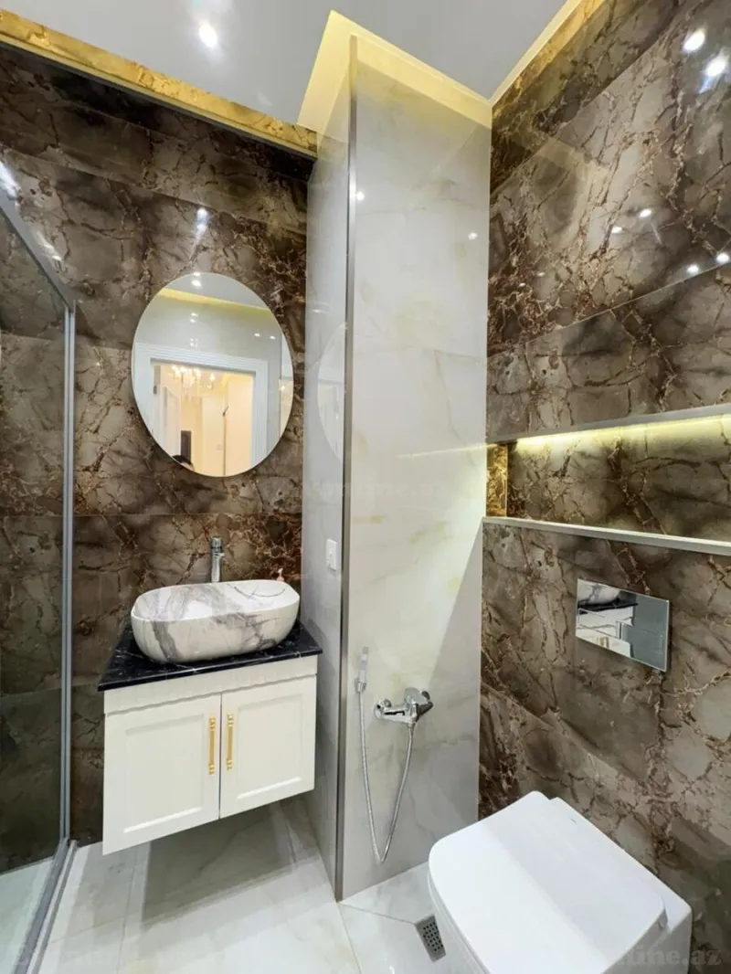 Satılır 3 otaqlı Mənzil Yeni tikili 95 m² Nəsimi r. - şəkil 10