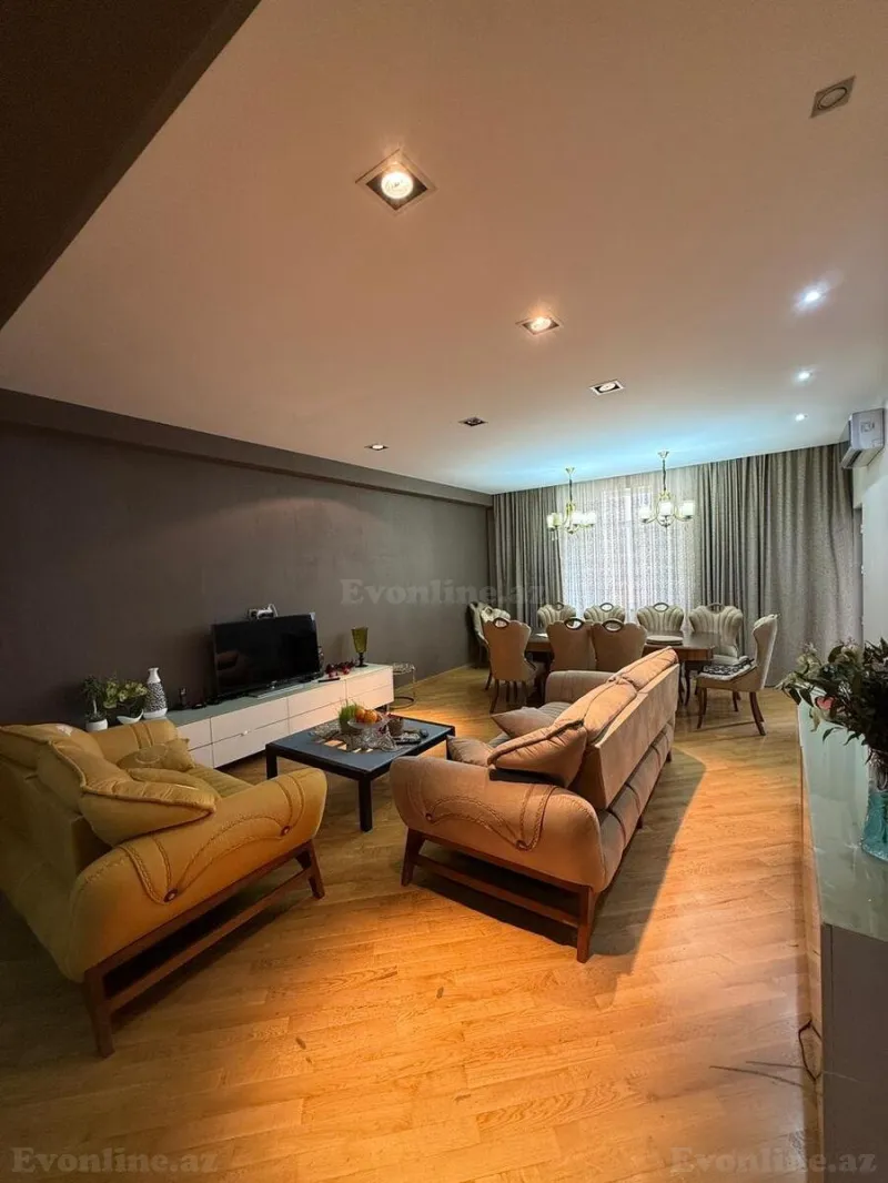 Satılır 3 otaqlı Mənzil Yeni tikili 137 m² Həzi Aslanov m. - şəkil 3