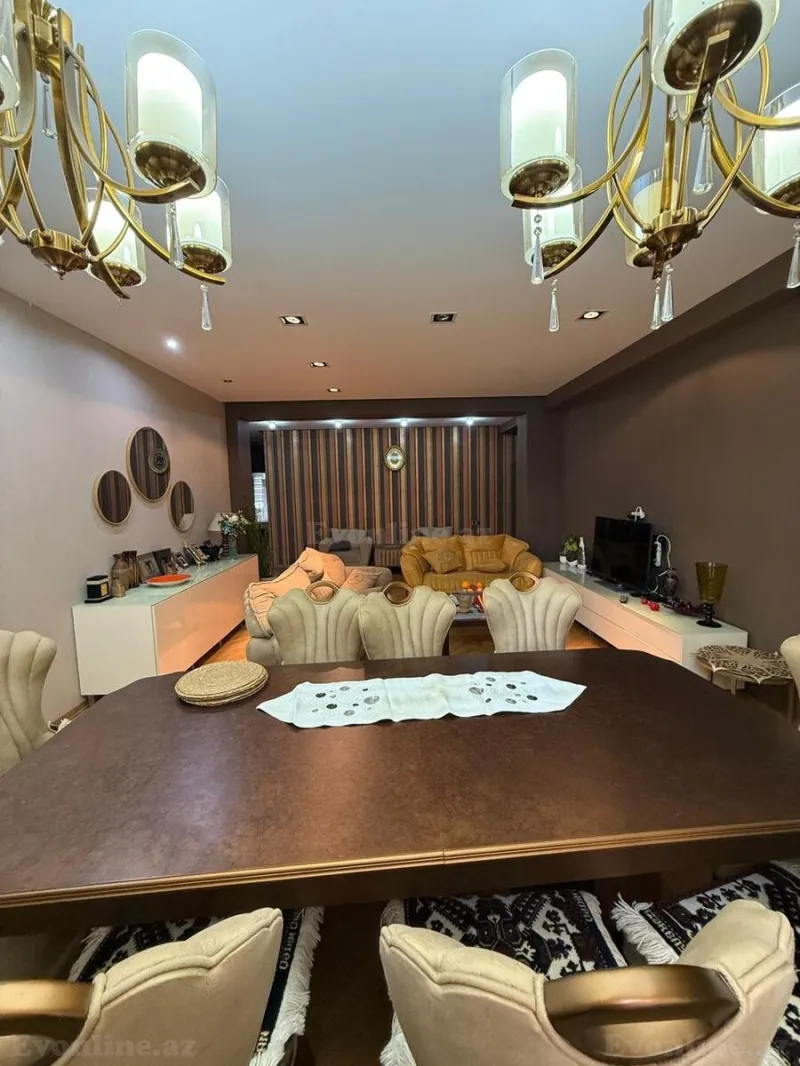 Satılır 3 otaqlı Mənzil Yeni tikili 137 m² Həzi Aslanov m. - şəkil 4