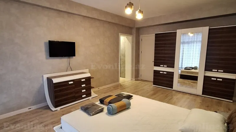 Kirayə verilir 3 otaqlı Mənzil Yeni tikili 110 m² Xətai m. - şəkil 3