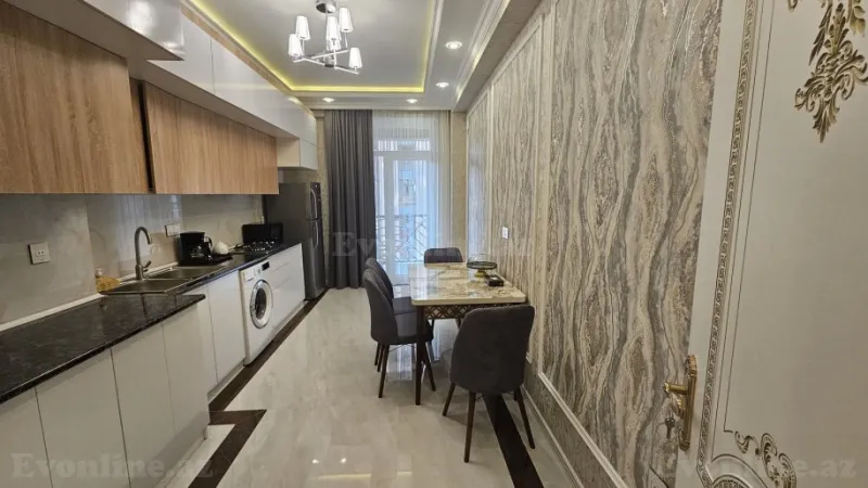 Kirayə verilir 3 otaqlı Mənzil Yeni tikili 130 m² Nəsimi r. - şəkil 11