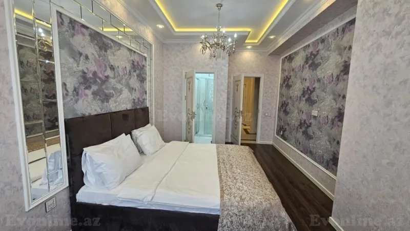 Kirayə verilir 3 otaqlı Mənzil Yeni tikili 130 m² Nəsimi r. - şəkil 16