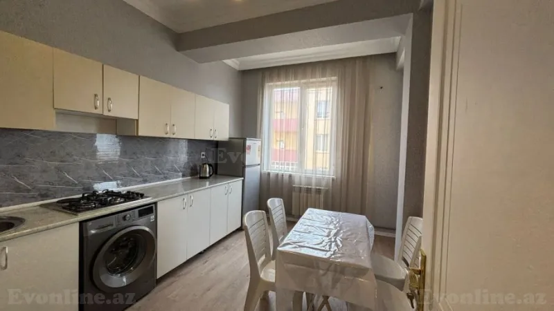 Kirayə verilir 2 otaqlı Mənzil Yeni tikili 90 m² Abşeron r. - şəkil 2