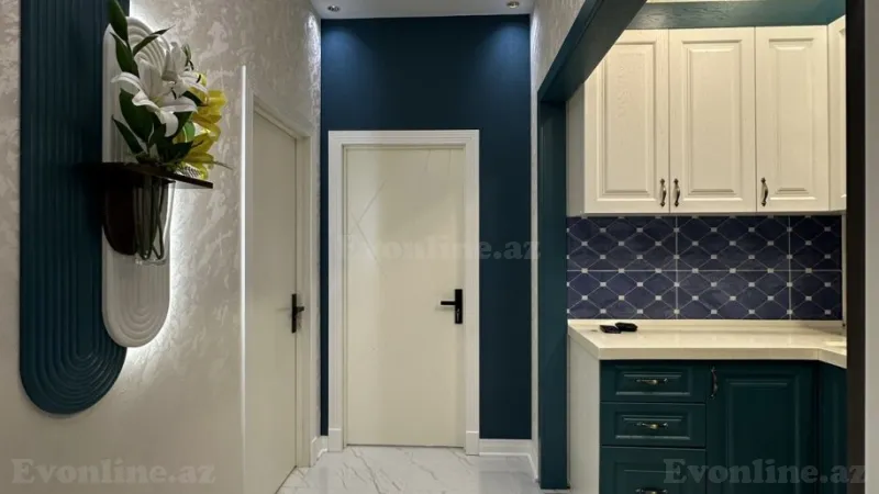 Satılır 2 otaqlı Mənzil Yeni tikili 54 m² Həzi Aslanov m. - şəkil 3