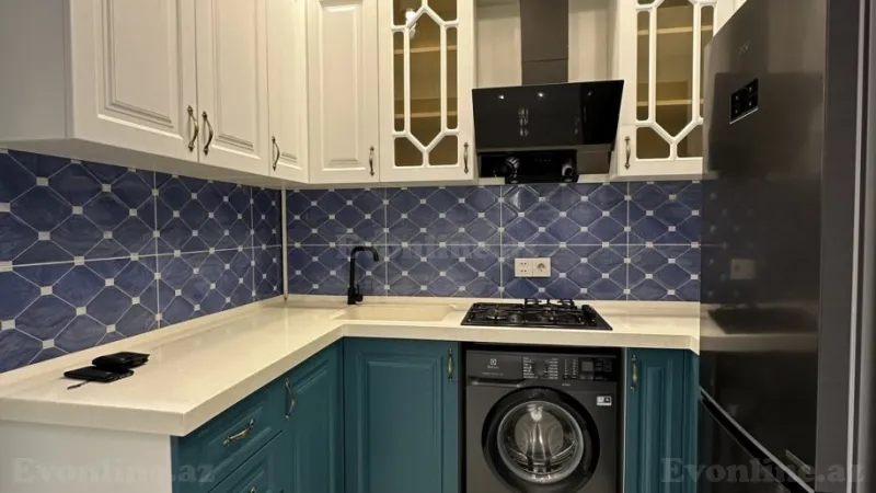 Satılır 2 otaqlı Mənzil Yeni tikili 54 m² Həzi Aslanov m. - şəkil 4