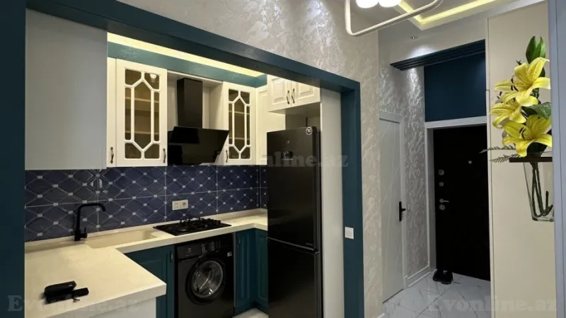 Satılır 2 otaqlı Mənzil Yeni tikili 54 m² Həzi Aslanov m. - şəkil 5