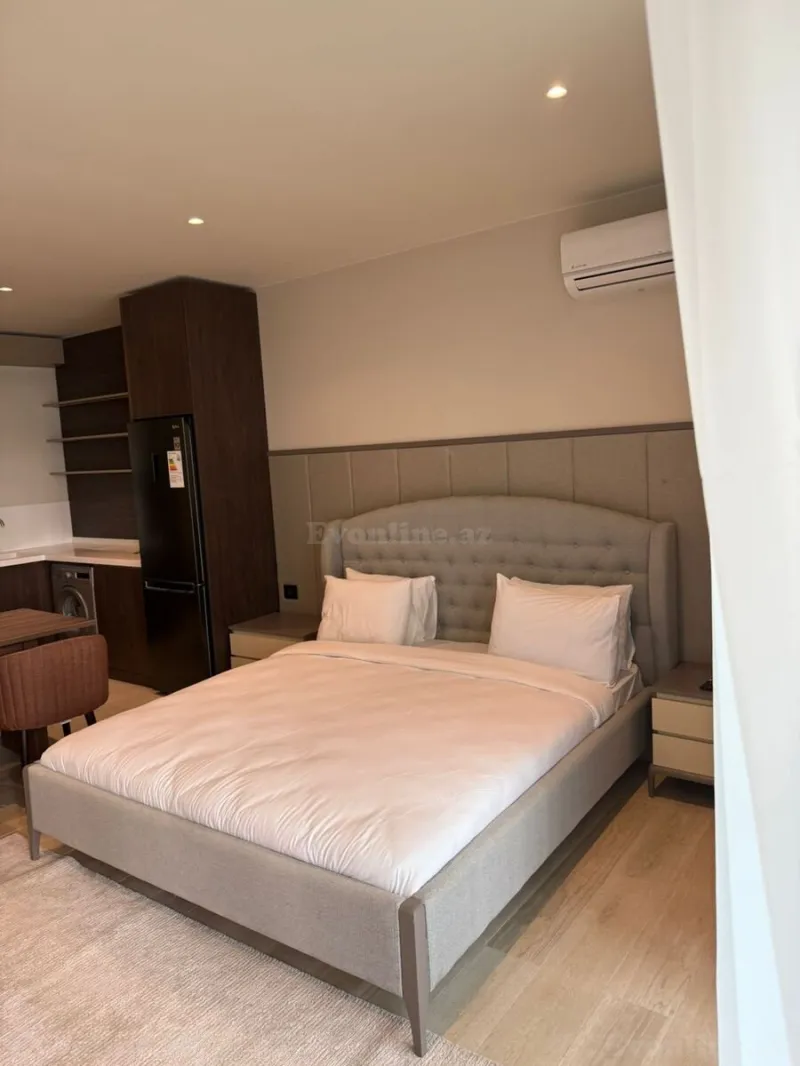 Kirayə verilir 1 otaqlı Mənzil Yeni tikili 60 m² Sabunçu r. - şəkil 7