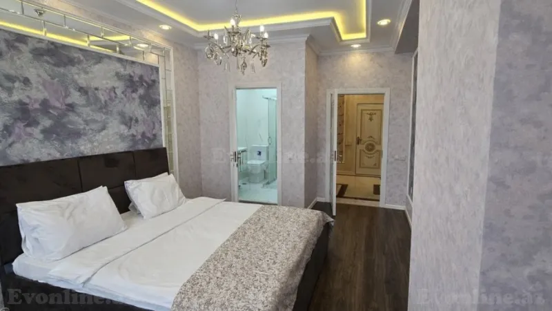 Kirayə verilir 3 otaqlı Mənzil Yeni tikili 130 m² Nəsimi r. - şəkil 5