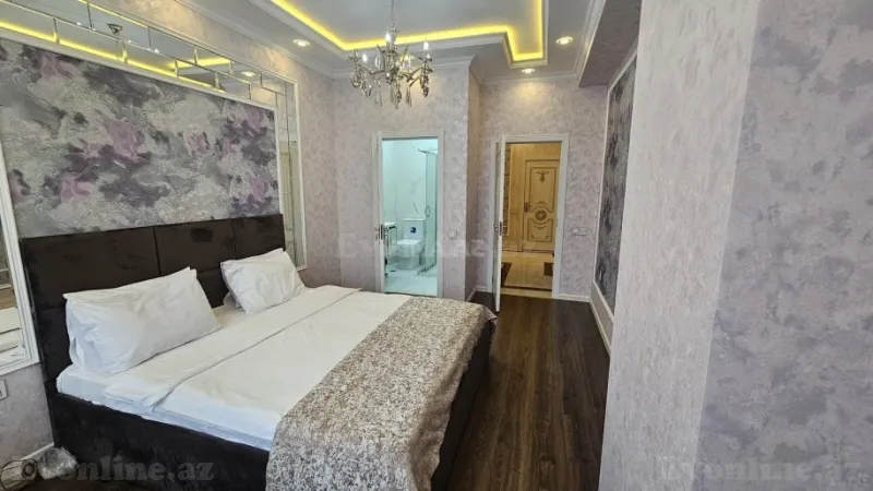 Kirayə verilir 3 otaqlı Mənzil Yeni tikili 130 m² Nəsimi r. - şəkil 6