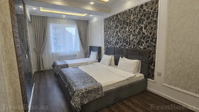 Kirayə verilir 3 otaqlı Mənzil Yeni tikili 130 m² Nəsimi r. - şəkil 7