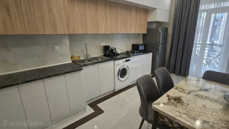 Kirayə verilir 3 otaqlı Mənzil Yeni tikili 130 m² Nəsimi r. - şəkil 9