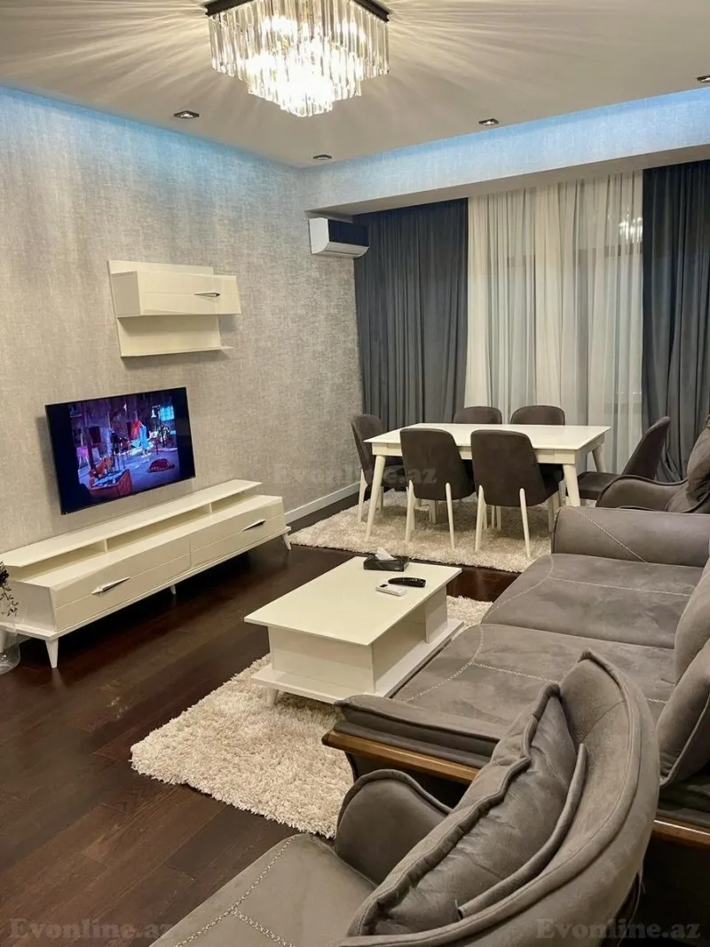 Kirayə verilir 2 otaqlı Mənzil Yeni tikili 100 m² Nəsimi r.