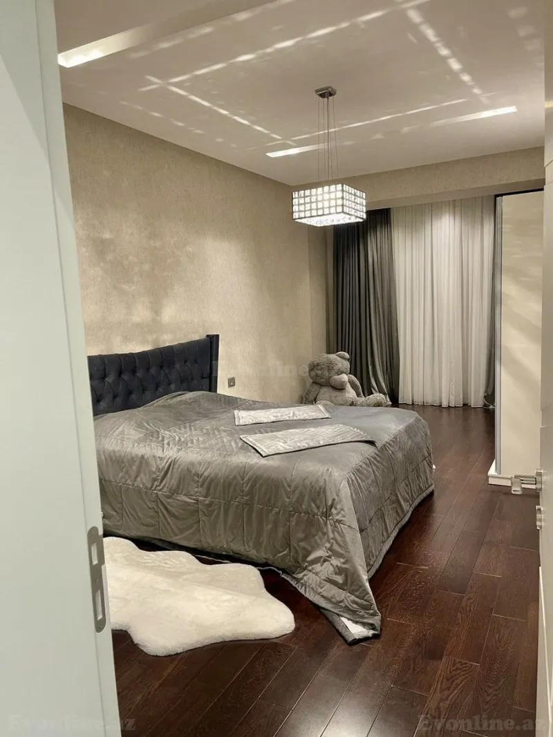 Kirayə verilir 2 otaqlı Mənzil Yeni tikili 100 m² Nəsimi r. - şəkil 3