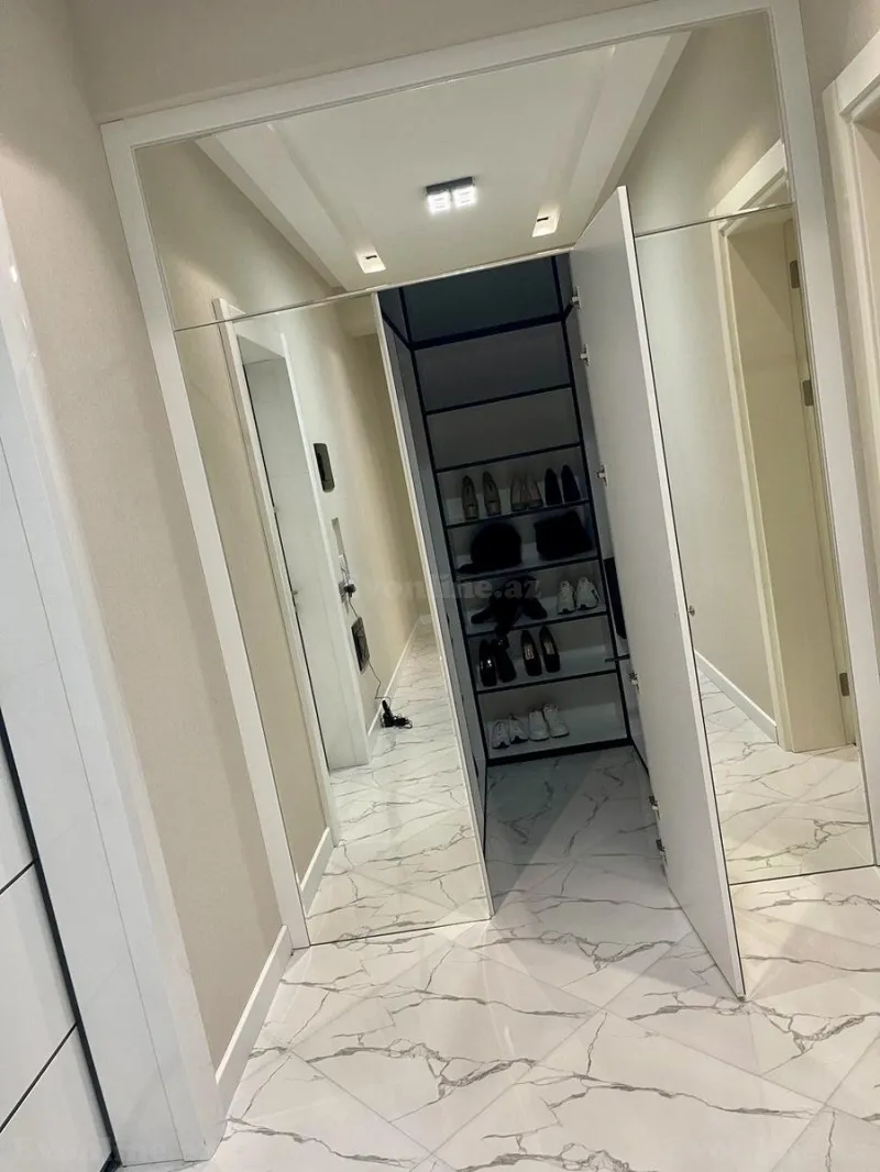 Kirayə verilir 2 otaqlı Mənzil Yeni tikili 100 m² Nəsimi r. - şəkil 8