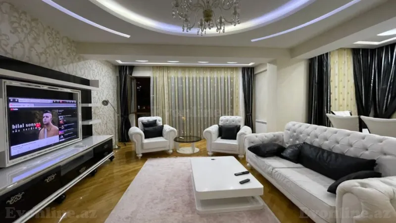 Kirayə verilir 4 otaqlı Mənzil Yeni tikili 150 m² Xətai m. - şəkil 2